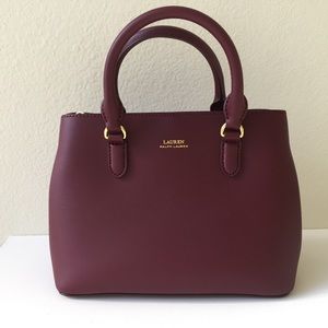 Ralph Lauren Burgundy Purse